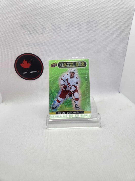 Teuvo teravainen Green Dazzlers 2021-22 upper deck