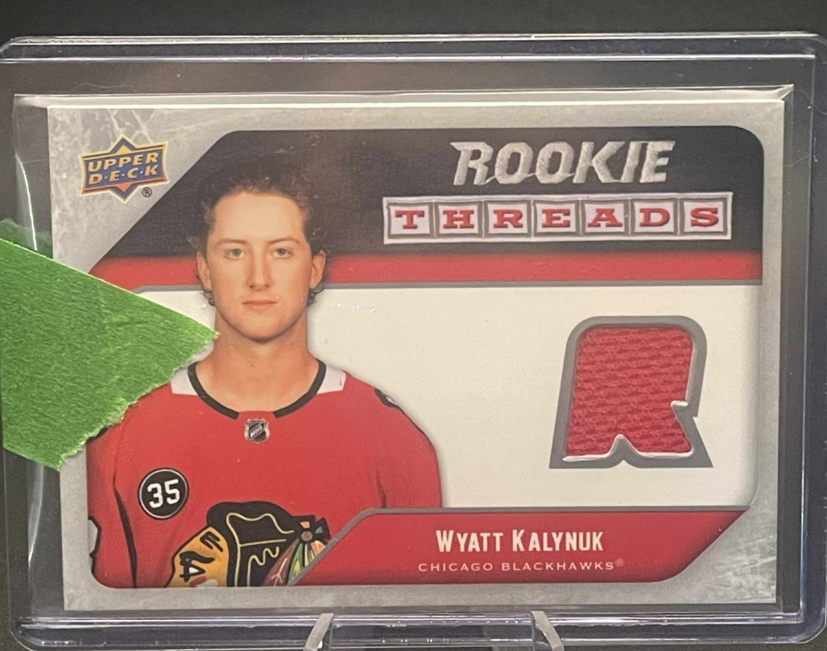 2021-22 Upper Deck Rookie Threads Jersey #RT-WK Wyatt Kalynuk