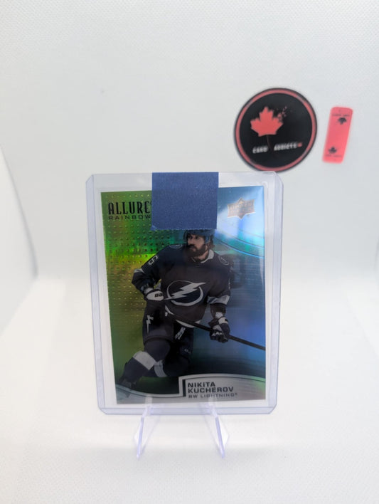 2021 UPPER DECK ALLURE #R-99 NIKITA KUCHEROV GREEN BLUE /299