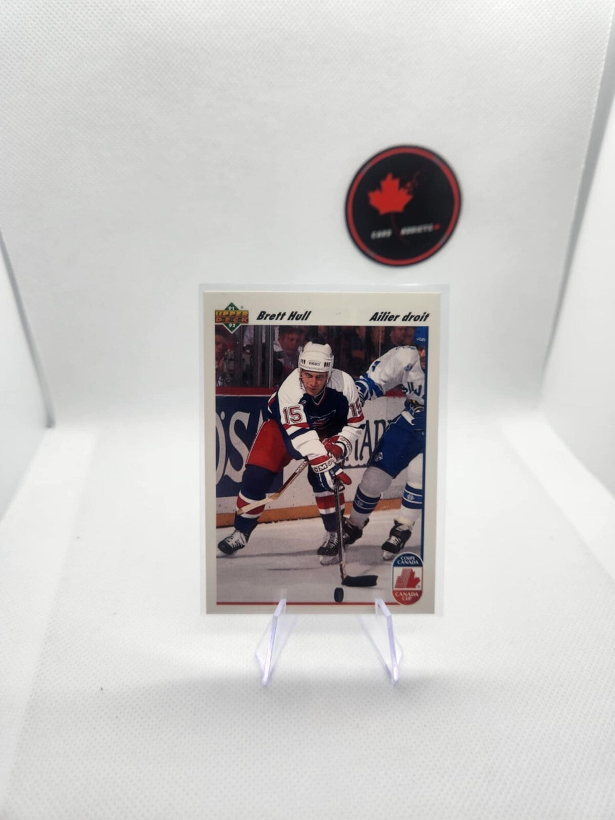 1991-92 Upper Deck Hockey - #33 Brett Hull Canada Cup