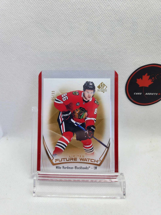 2021-22 UPPER DECK SP AUTHENTIC GOLD /50 LIMITED FUTURE WATCH # 125 MIKE HARDMAN