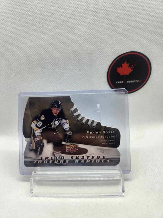 2008-09 McDonald's Upper Deck Speed Skaters Marian Hossa #SS4 Pittsburgh