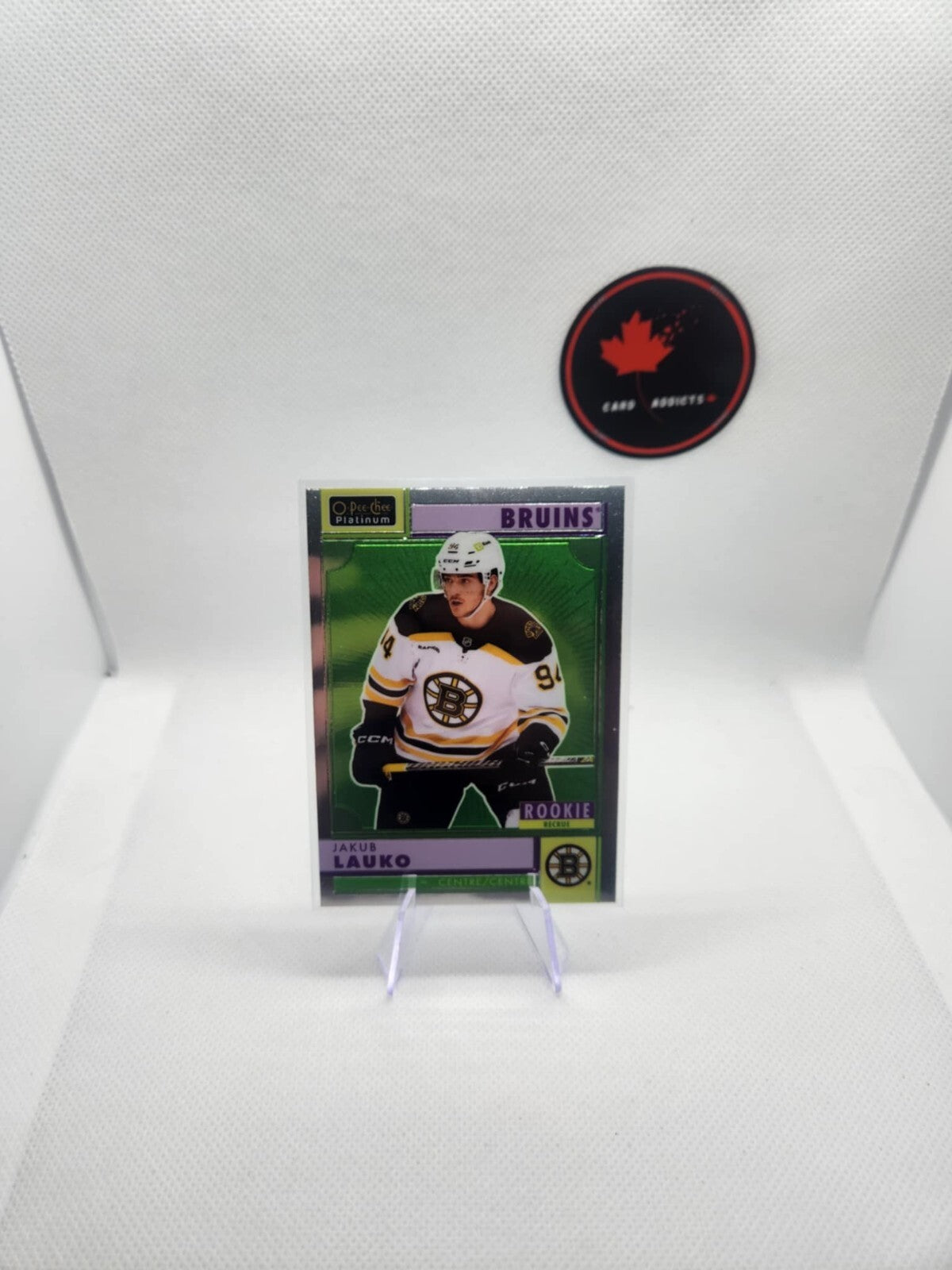 2022-23 O-Pee-Chee Platinum Jakub Lauko Rookie Retro #R-89