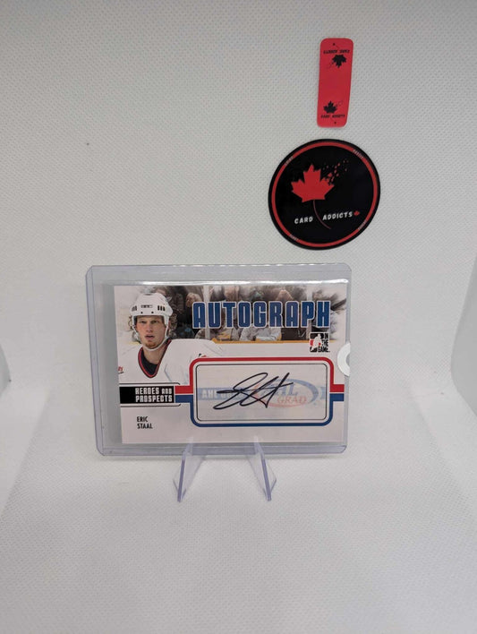 2009-10 ITG Heroes and Prospects AUTO #AES Eric Staal