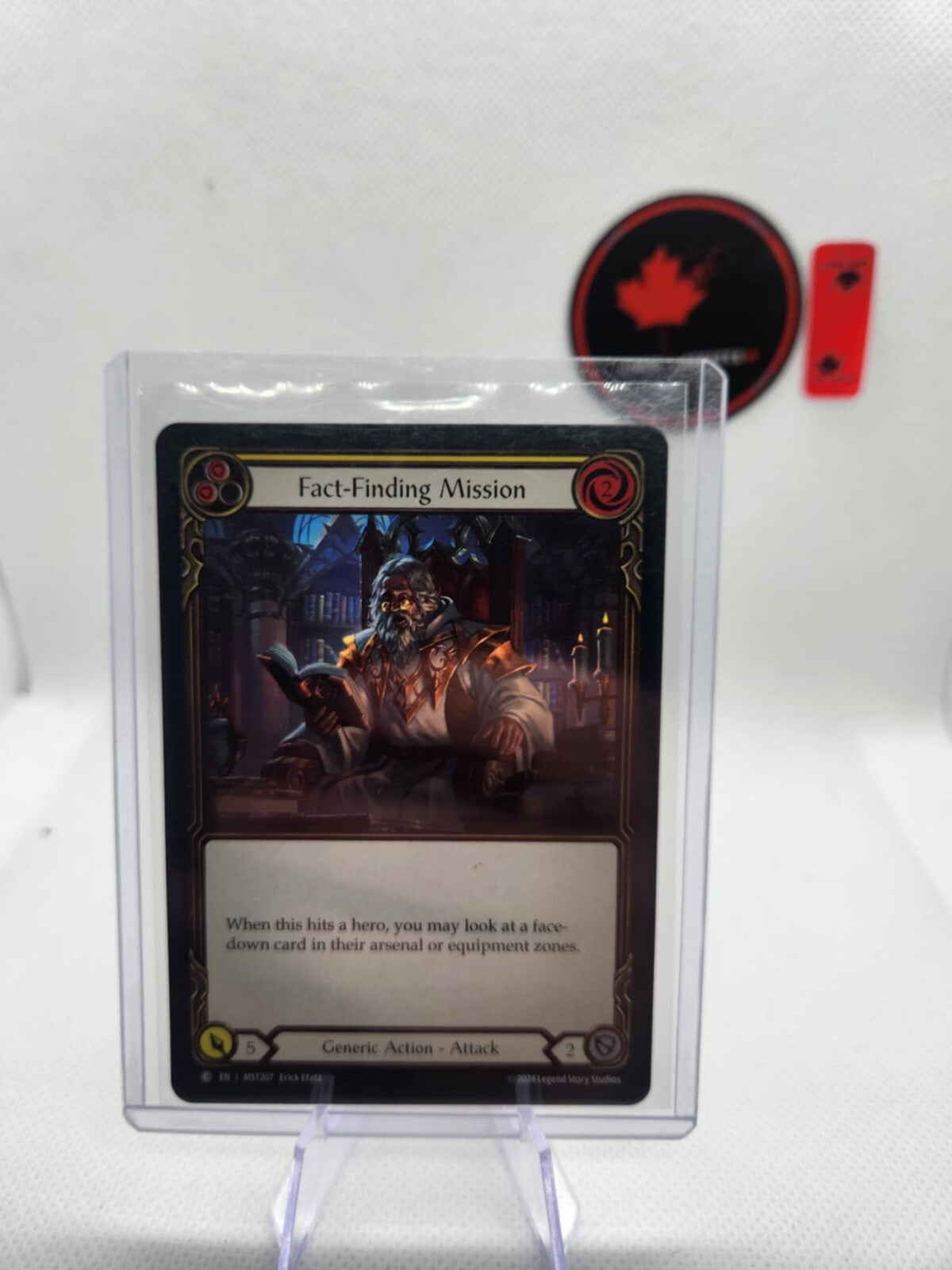 Flesh and Blood TCG Fact-Finding Mission Part the Mistveil MST207