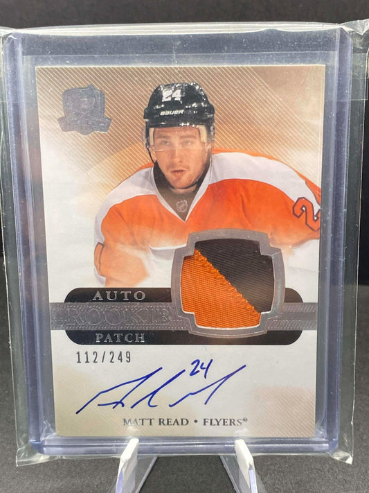 2011-12 UD The Cup Matt Read Patch Auto Rookie RPA RC /249 - #125