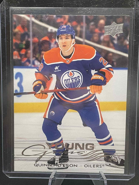 2025-26 Upper Deck Series 1 YOUNG GUNS RC Quinn Hutson #224