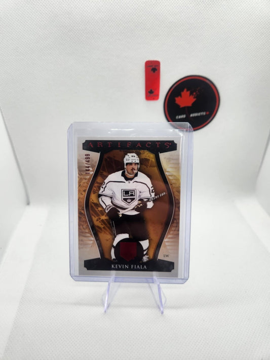 2023-24 Upper Deck Artifacts Red Kevin Fiala /499 Los Angeles Kings #112