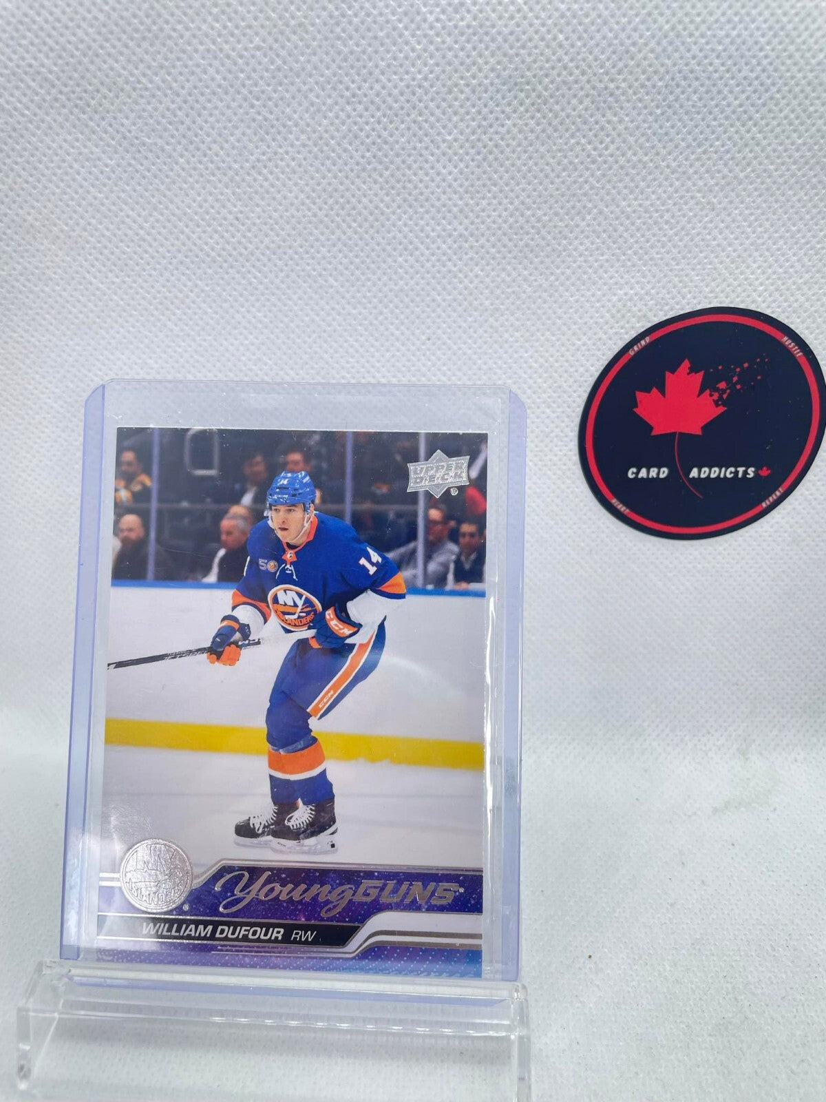 2023-24 Upper Deck Series 1 #206 William Dufour Young Guns Rookie Card RC YGs