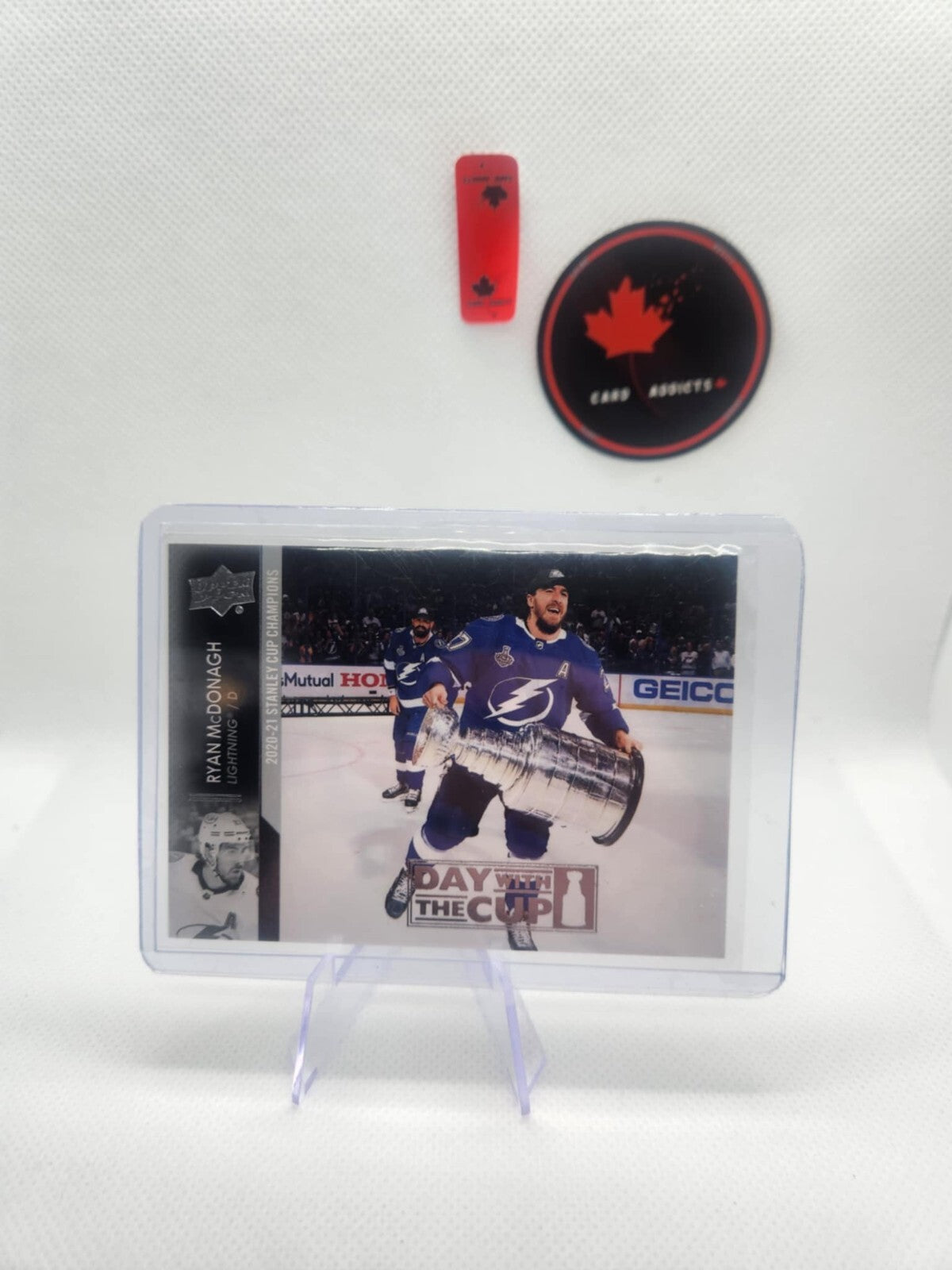 2021-22 Upper Deck Extended Series Day with the Cup Ryan McDonagh #DWTC-11