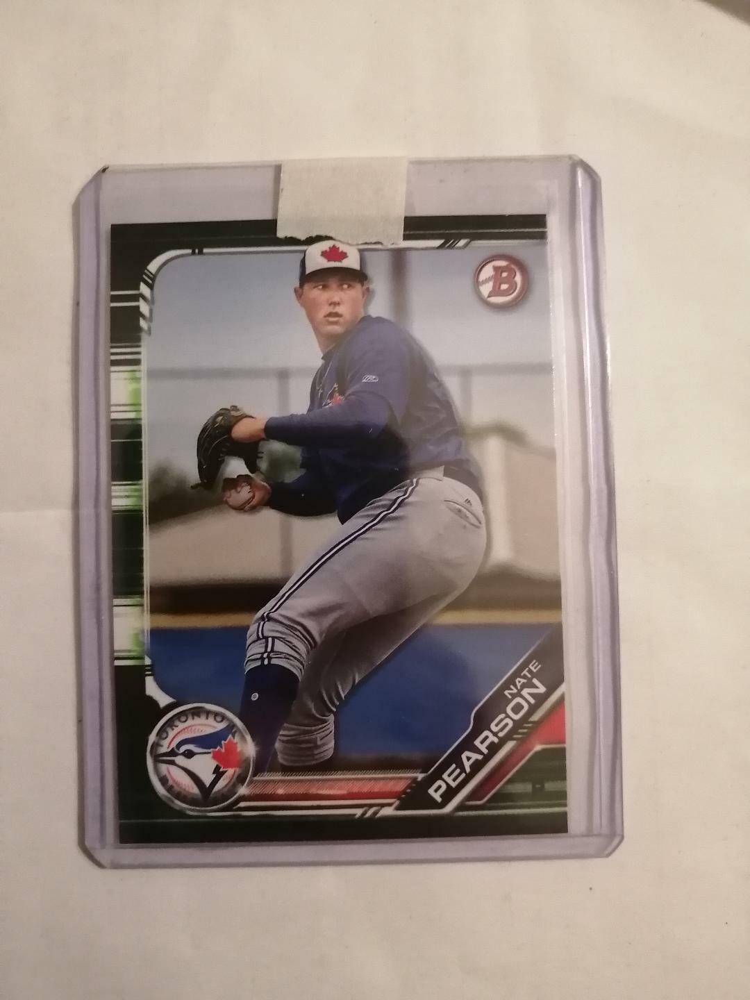 2019 Bowman Camo BP99 Nate Pearson Toronto Blue Jays