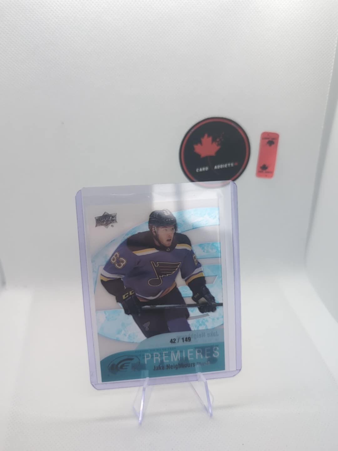 2021-22 Upper Deck Ice Jake Neighbours Ice Premieres Retro 2011-12 SP /149