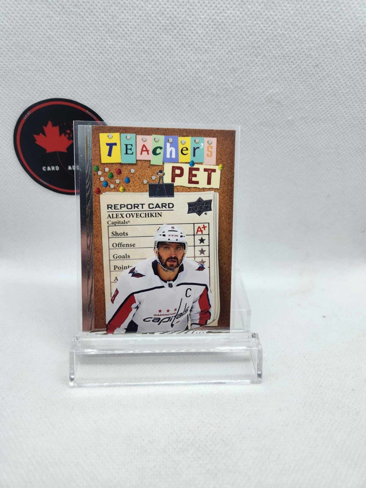 2023-24 Upper Deck Series 1 Teachers Pet - #TP-1 Alex Ovechkin.