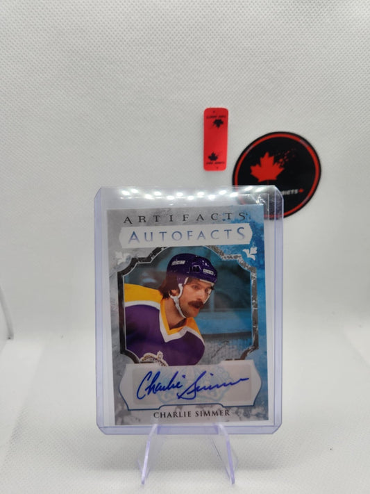 Charlie Simmer 2023-24 Artifacts Autofacts Autograph