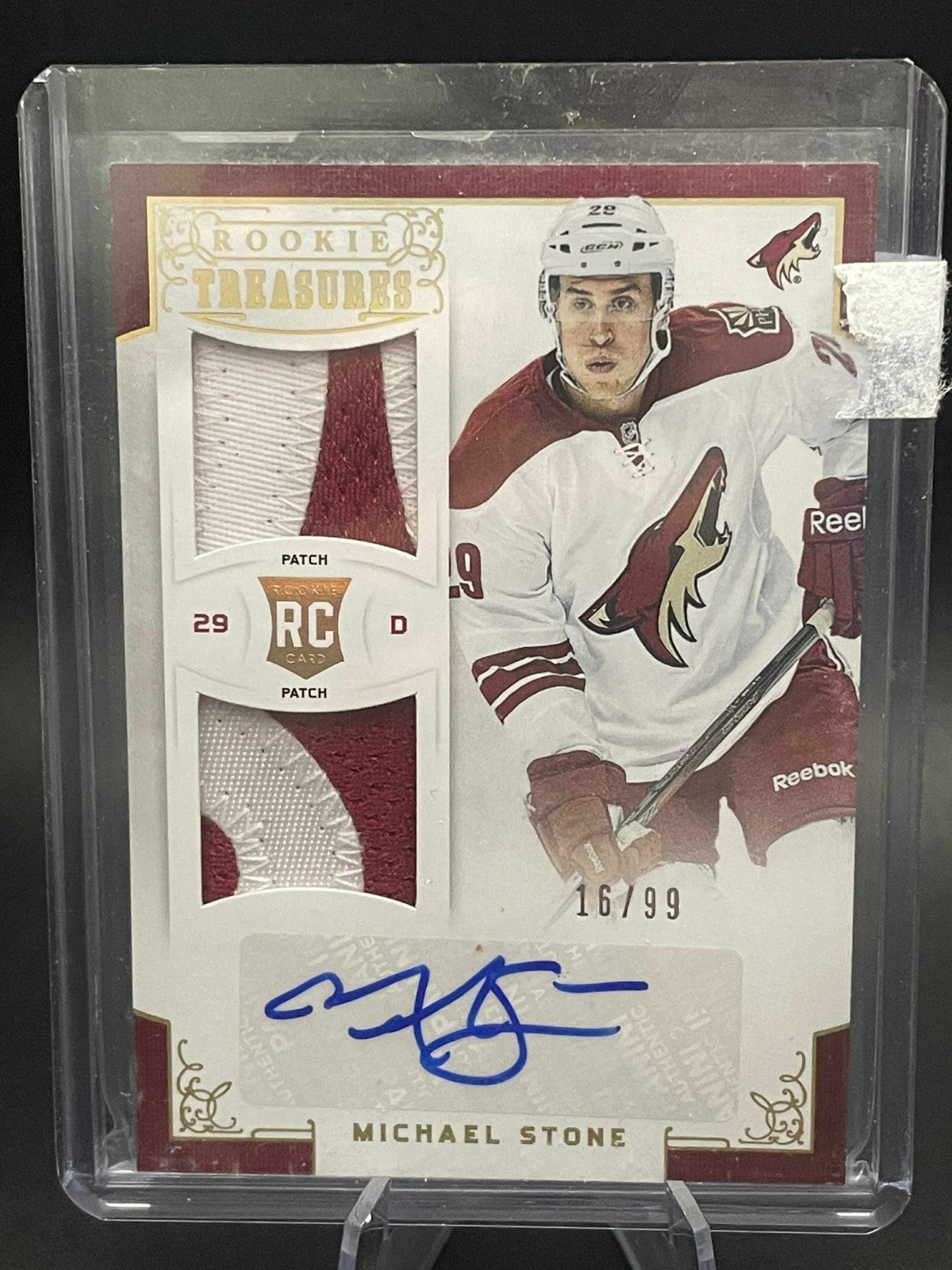 2012-13 Panini Anthology - Michael Stone - Rookie Treasures /699 #139 Auto RC