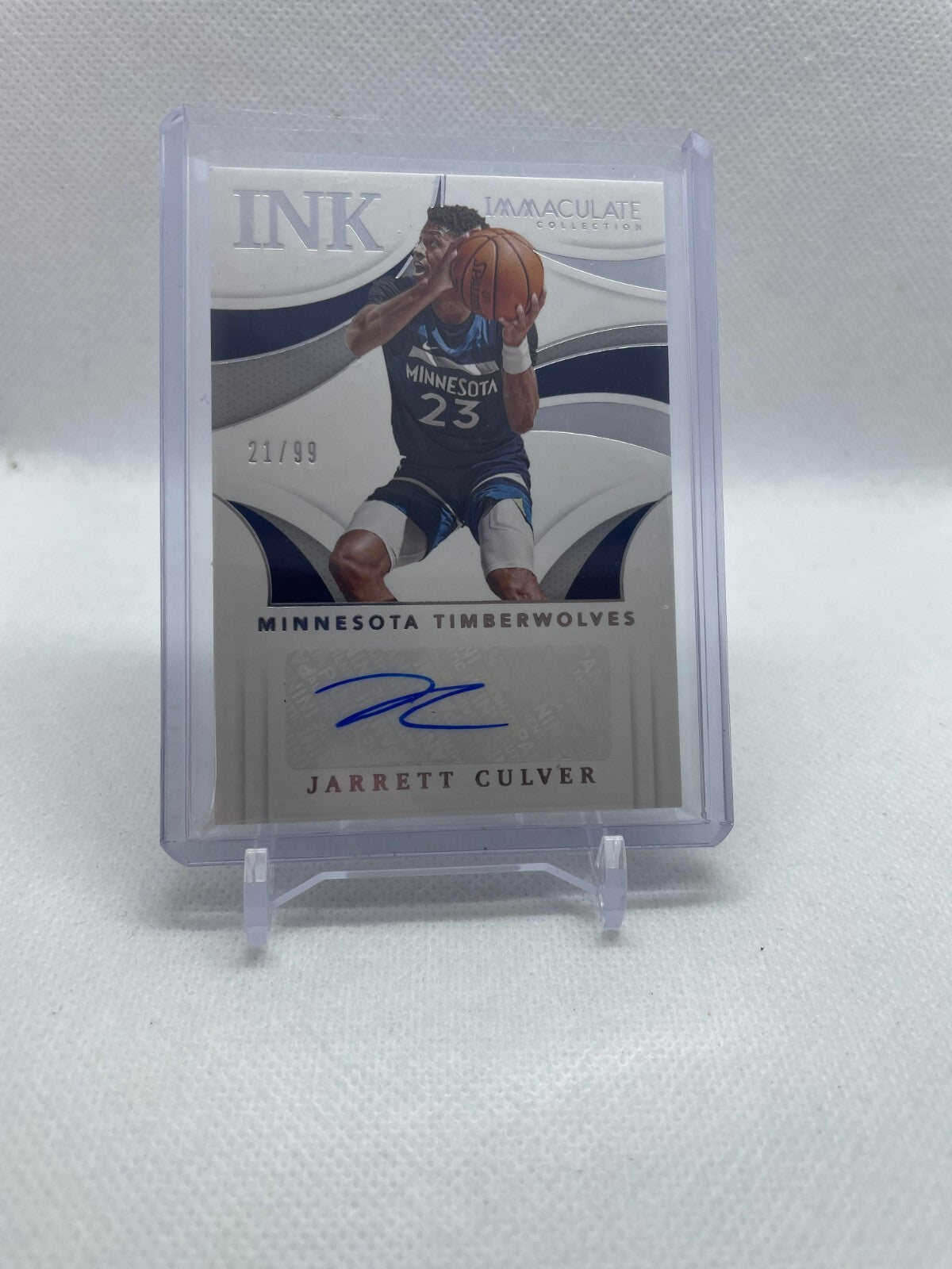 2020/21 Immaculate Collection INK Jarrett Culver Auto /99 Timberwolves