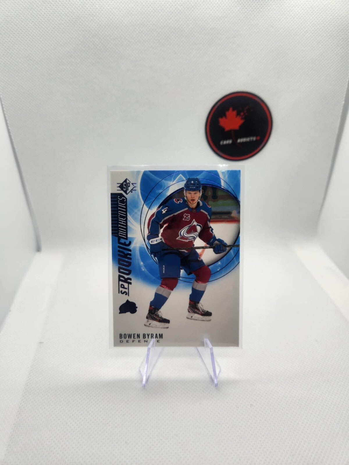 2020-21 Upper Deck SP Rookie Authentics Blue Bowen Byram #140