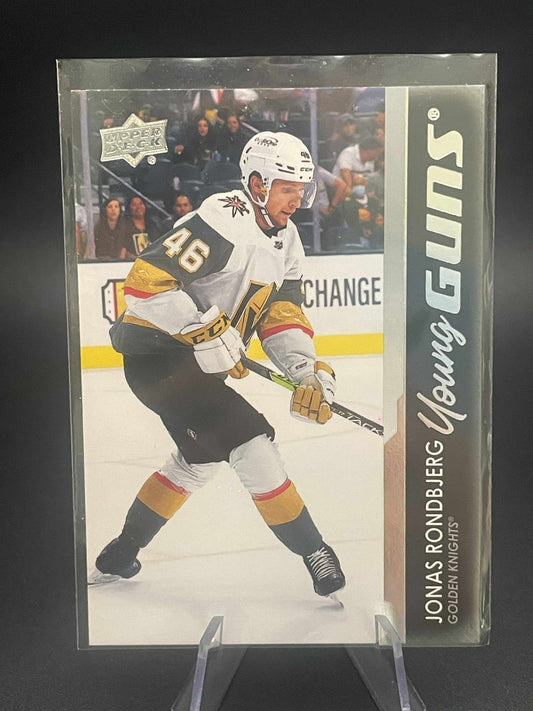 2021-22 NHL Upper Deck Series 2 Young Guns Jonas Rondbjerg #460 (RC)