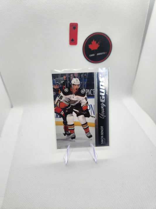 2021-22 Upper Deck Simon Benoit Young Guns #228 RC 5 available