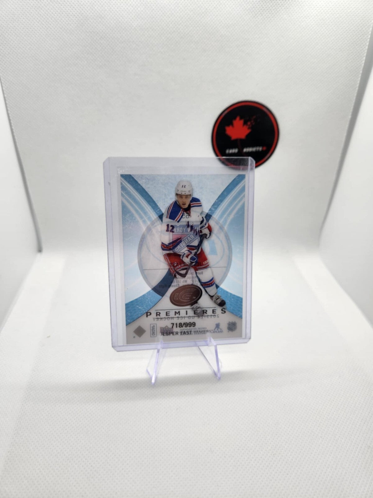 2013-14 SPx UD Ice Premieres /999 Jesper Fast #65 Rookie RC