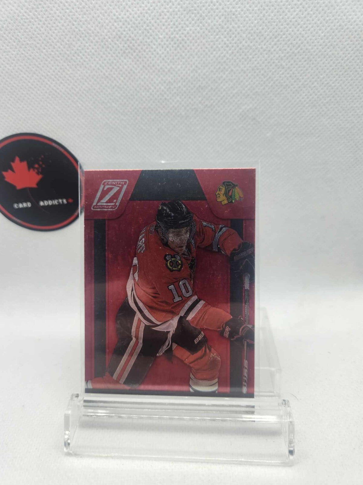 Patrick Sharp 2011 Panini Zenith #24 Red Refractor