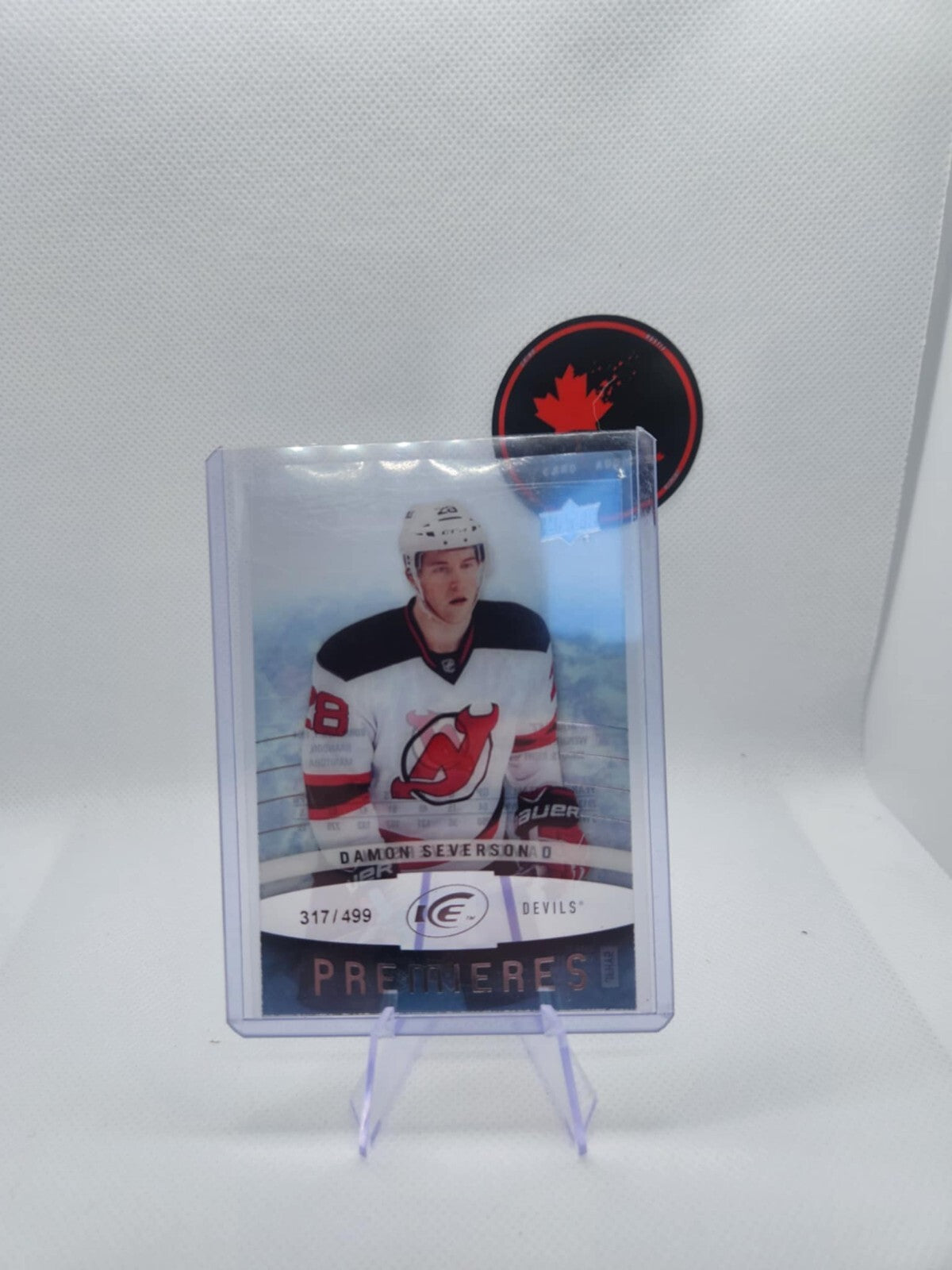 14-15 Upper Deck Ice premieres Rookie # 145 Damon Severson RC /499