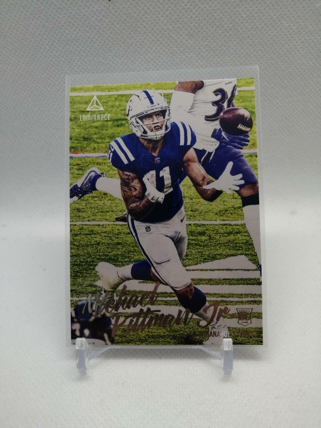 2020 Panini Luminance Michael Pittman Jr RC Rookie Card Indianapolis Colts