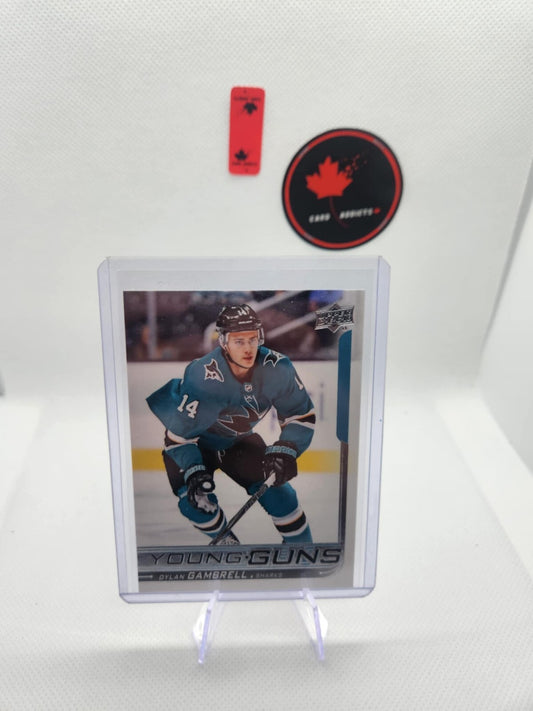 2018-19 Upper Deck Young Guns Hockey Rookie RC #488 Dylan Gambrell