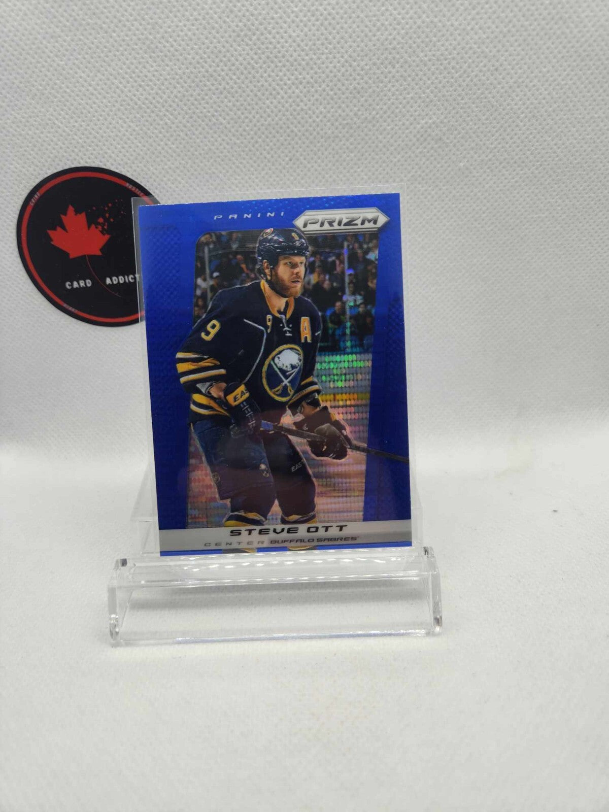 2013-14 PANINI PRIZM BLUE PULSAR STEVE OTT #11