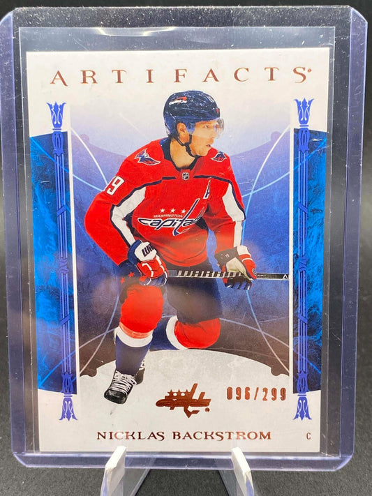 2022-23 UPPER DECK ARTIFACTS COPPER NICKLAS BACKSTROM 210/299 WASHINGTON