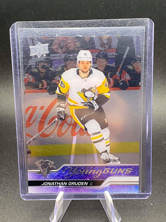 2023-24 UD Series 1 Young Guns Clear Cut - Jonathan Gruden #205