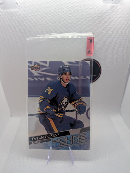 2020-2021 Upper Deck Dylan Cozens JUMBO OVERSIZED Young Guns Rookie Card RC