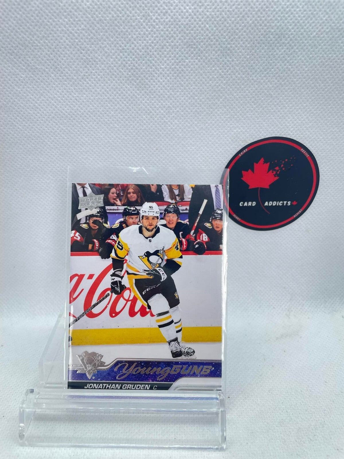 2023-24 Upper Deck Young Guns Jonathan Gruden RC Pittsburgh Penguins
