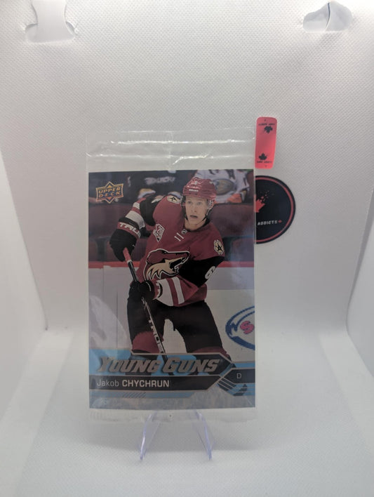 2016-17 UD SERIES 1 YOUNG GUNS JAKOB CHYCHRUN #206 OVERSIZED JUMBO