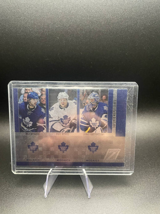 10-11 2010-11 ZENITH NAZEM KADRI KESSEL GUSTAVSSON MOZAICS 18 MAPLE LEAFS