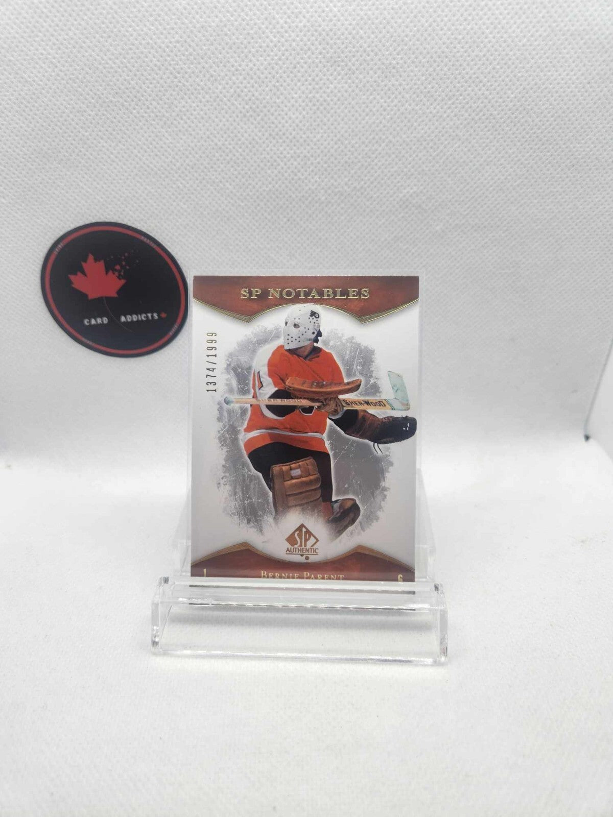 2007-08 SP AUTHENTIC SP NOTABLES #117 BERNIE PARENT /1999