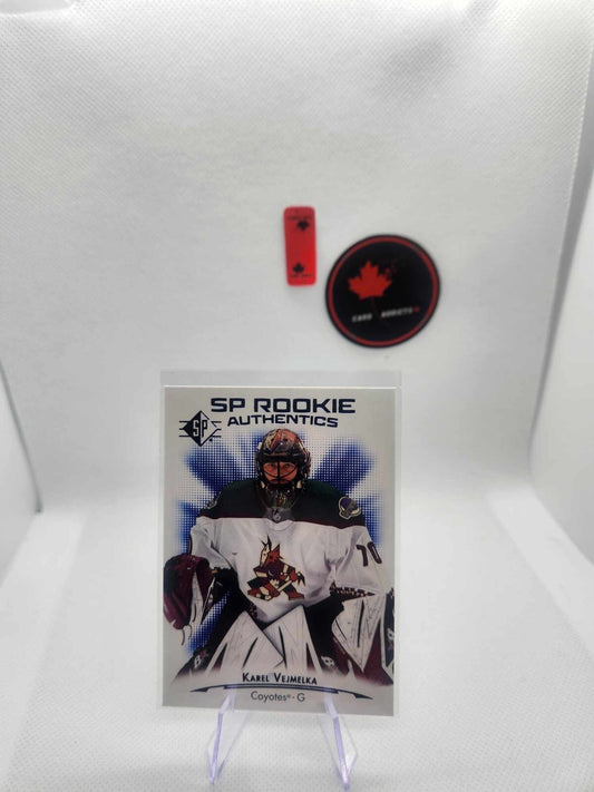 Karel Vejmelka 2020-21 Upper Deck SP Rookie Authentics Blue #120