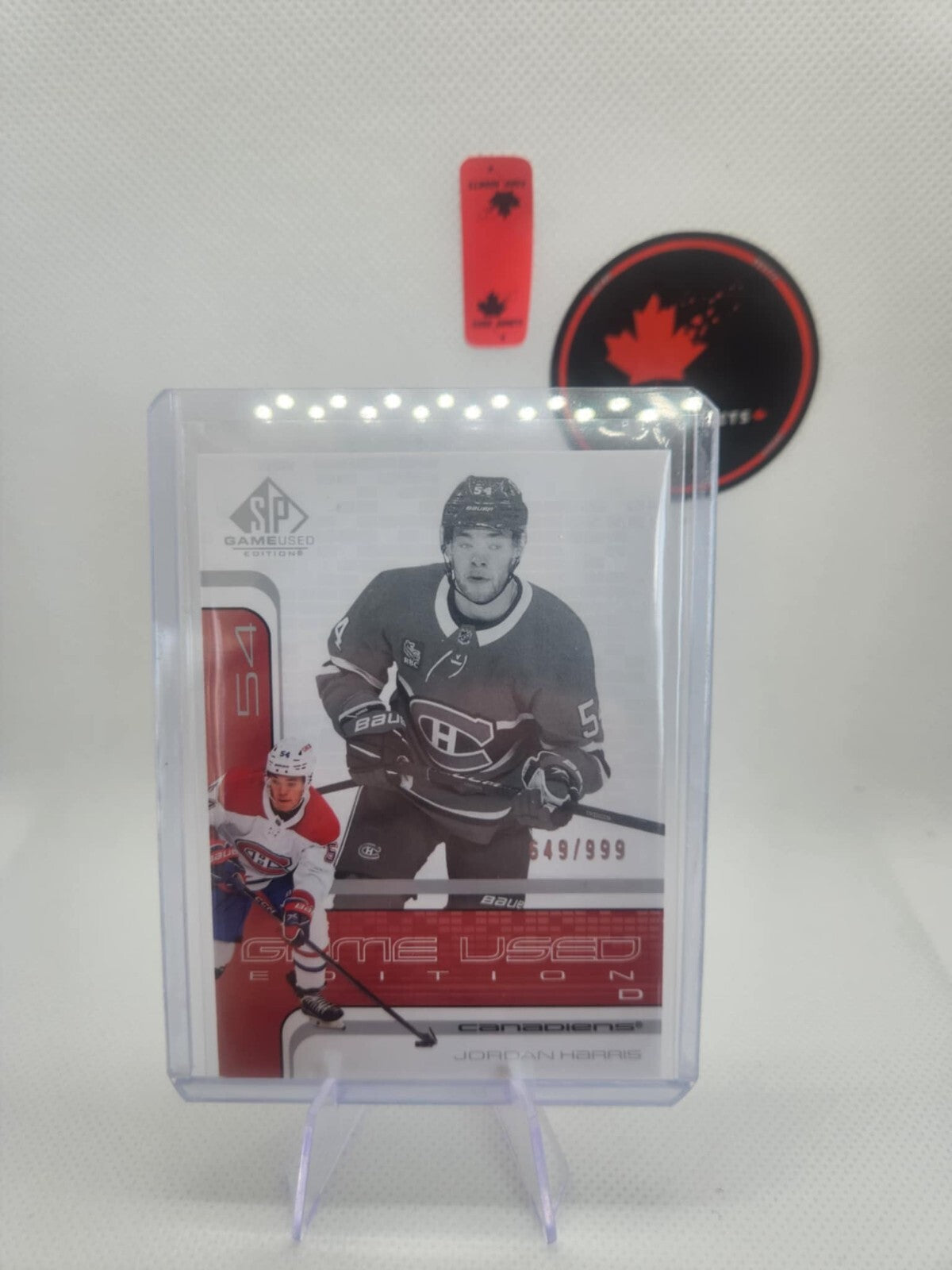 2022-23 SP Game Used 2001-02 Retro Rookies Jordan Harris /999 #R-14 Canadiens