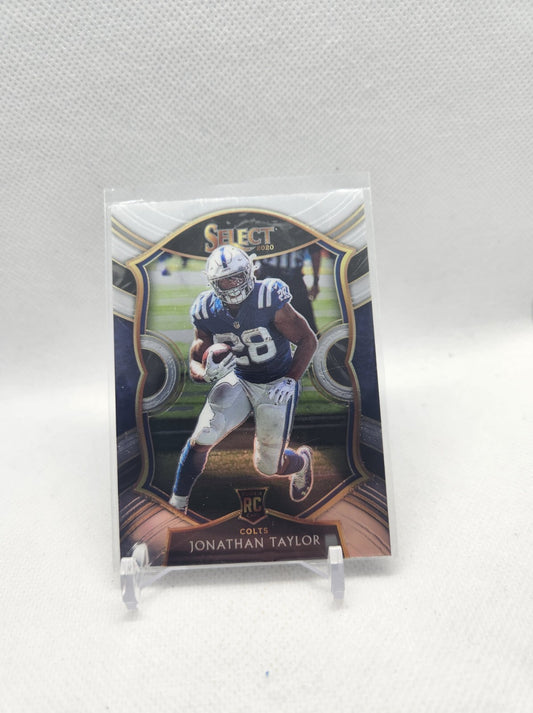 2020 Panini Select Football Johnathan Taylor Rookie Card Concourse Level #53
