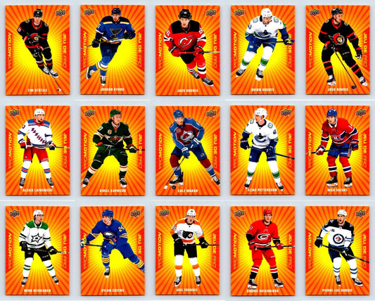 2021-22 UPPER DECK TIM HORTONS PROMOTION COMPLETE 15 Hockey CARD Insert Set
