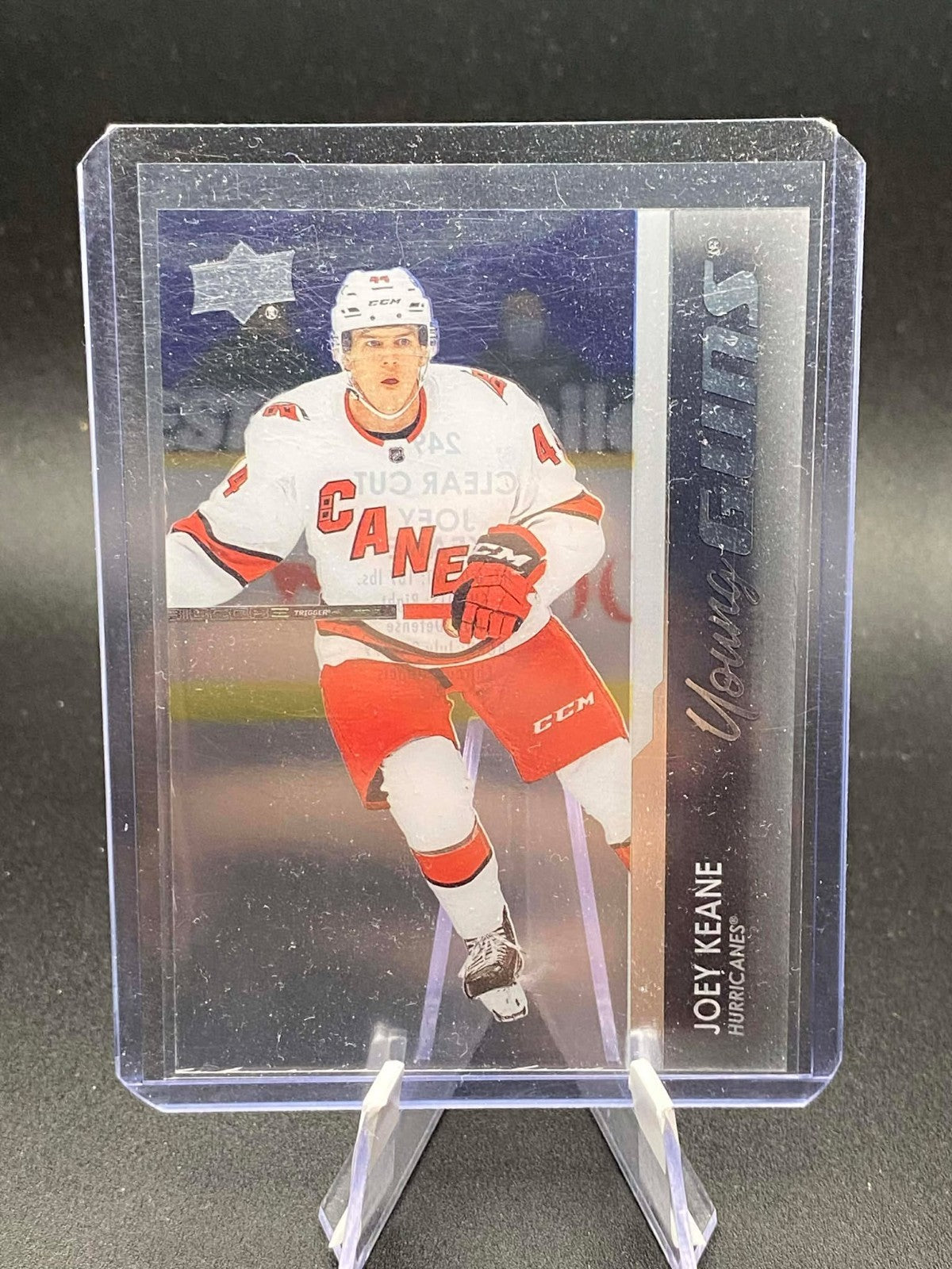 2021-22 Upper Deck Young Guns Clear Cut #249 Joey Keane