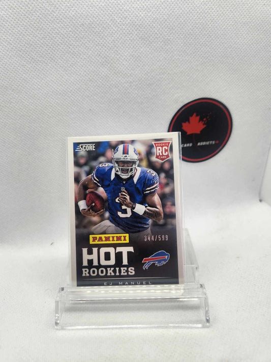 2013 SCORE EJ MANUEL HOT ROOKIES RC PANINI FALL EXPO 13 BUFFALO BILLS