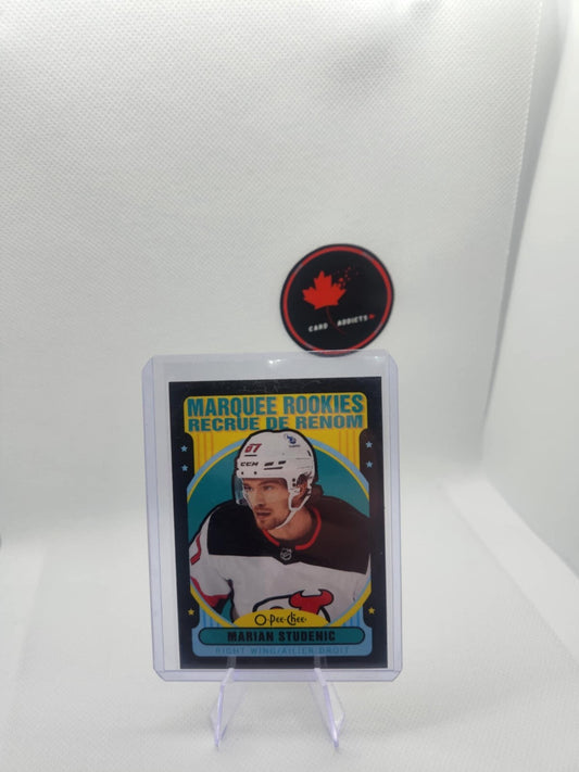 2021/22 UD - Marian Studenic - BLACK Retro Marquee Rookies /100