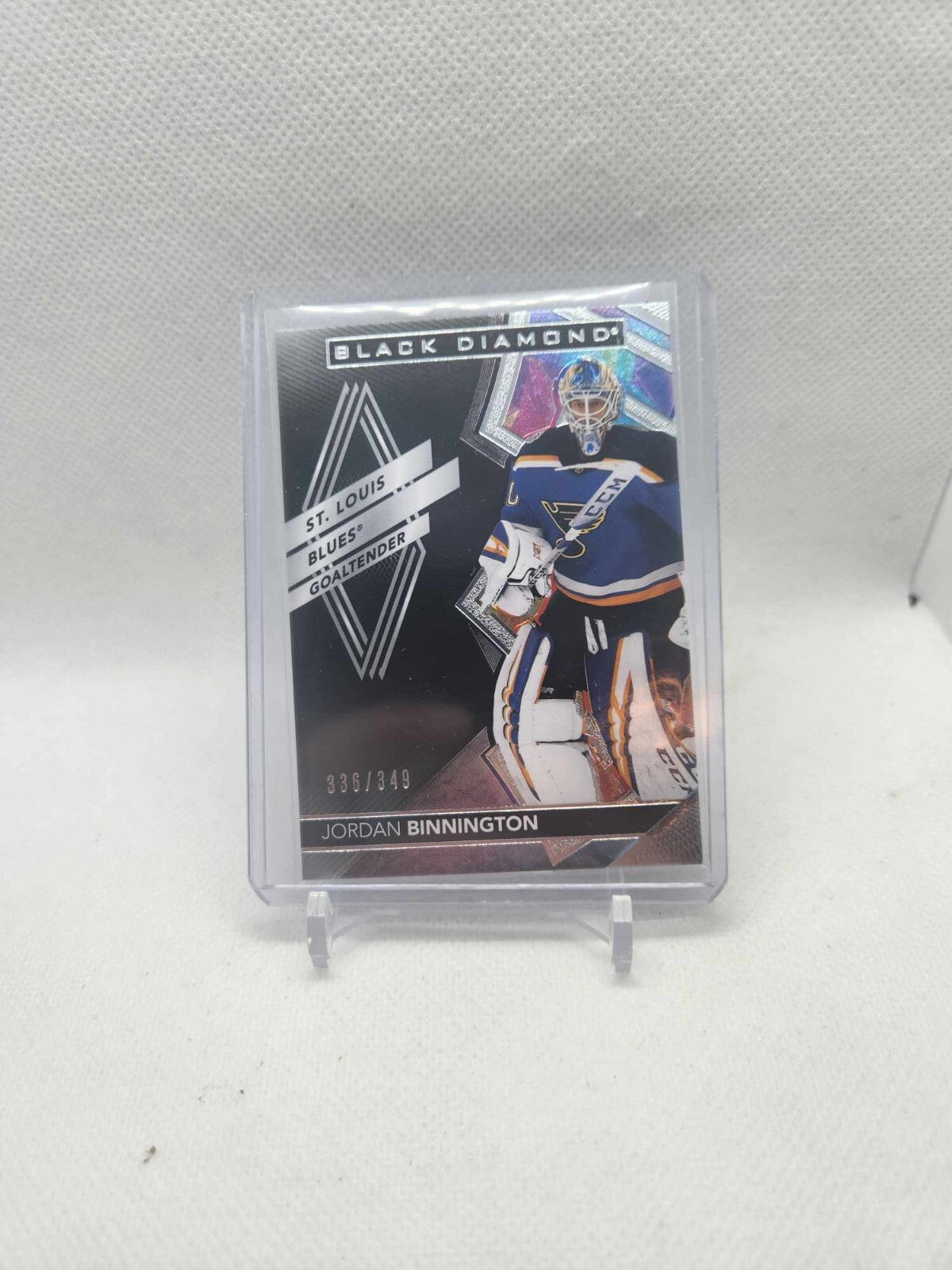 20/21 BLACK DIAMOND BASE #BDBJB Jordan Binnington /349