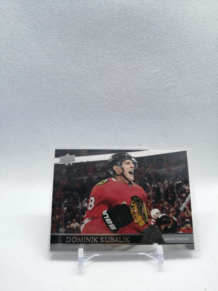 2020-21 Ud Base French Variation Dominik Kubalik
