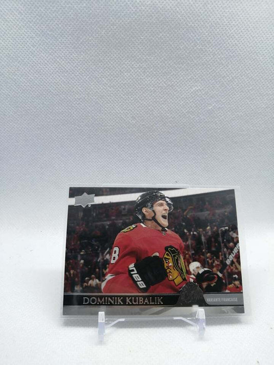 2020-21 Ud Base French Variation Dominik Kubalik