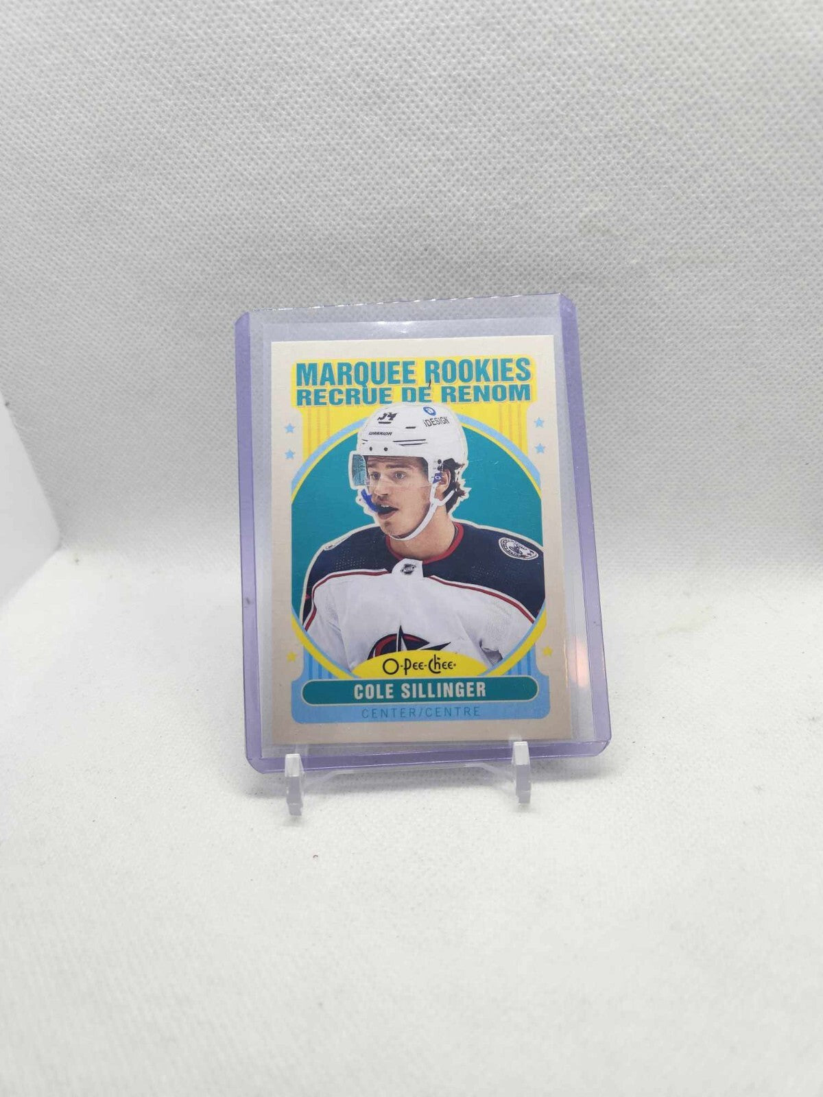 Cole Sillinger #615 - 2021-22 O-Pee-Chee - Marquee Rookies Retro Update