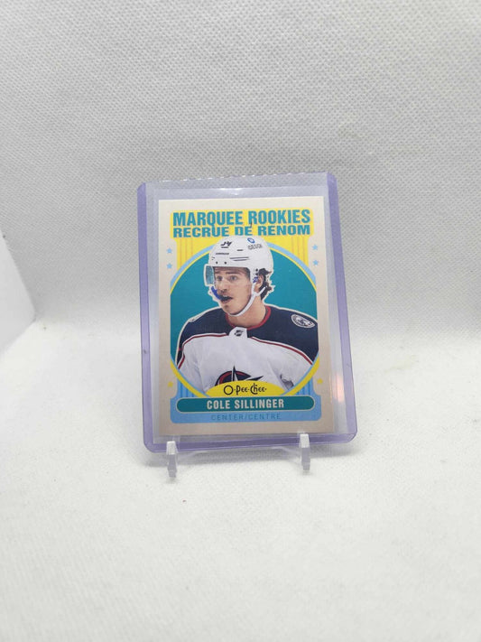 Cole Sillinger #615 - 2021-22 O-Pee-Chee - Marquee Rookies Retro Update