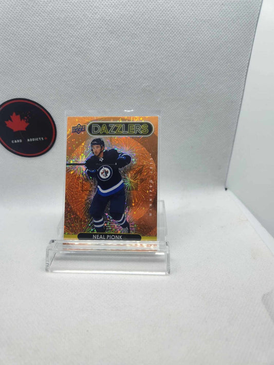 2021-22 Upper Deck Dazzlers Orange Neal Pionk #DZ-100 Jets