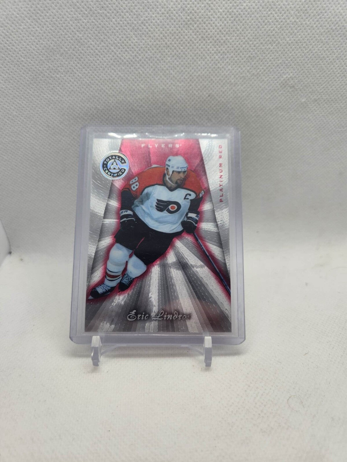 1997-98 Pinnacle Totally Certified Platinum Red #31 Eric Lindros